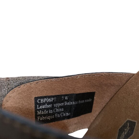 Lot of 2 Cobb Hill By New Balance RevLite Brown & Tan Sandles Sz 7W - Picture 9 of 16